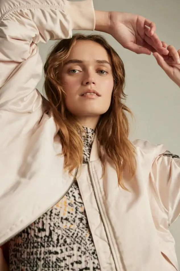 Women Coats and Jackets Lala Berlin Jacket Jalou Polyester Rose Women Coats and Jackets Lala Berlin Jacket Jalou Polyester Rose