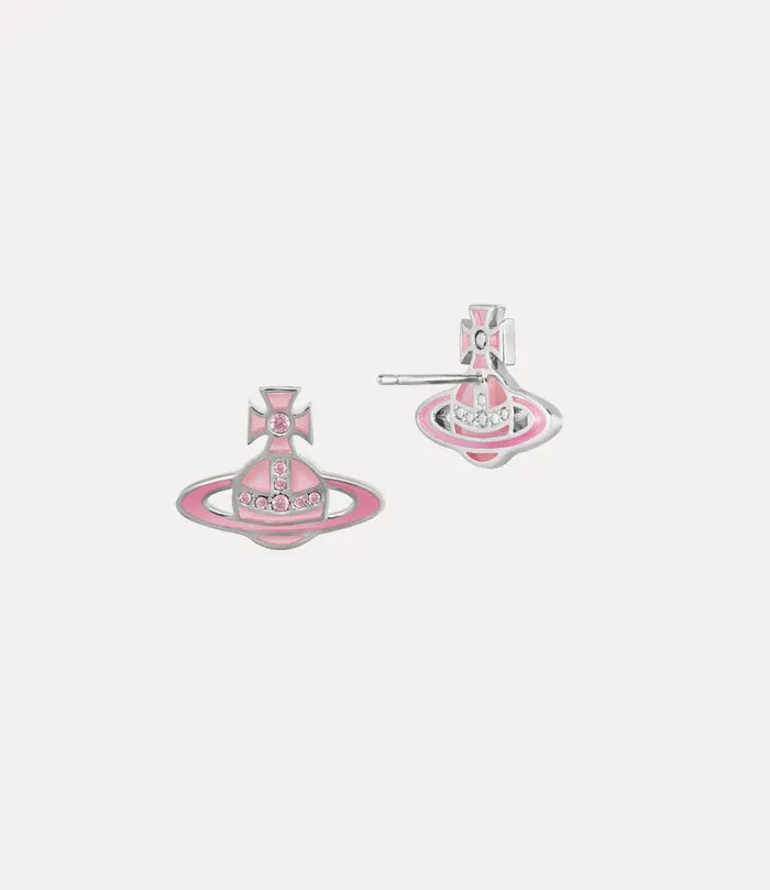Women Concetta Bas Relief Earrings Platinumpinkfuchsiarose Vivienne Westwood Earrings Women Concetta Bas Relief Earrings Platinumpinkfuchsiarose Vivienne Westwood Earrings
