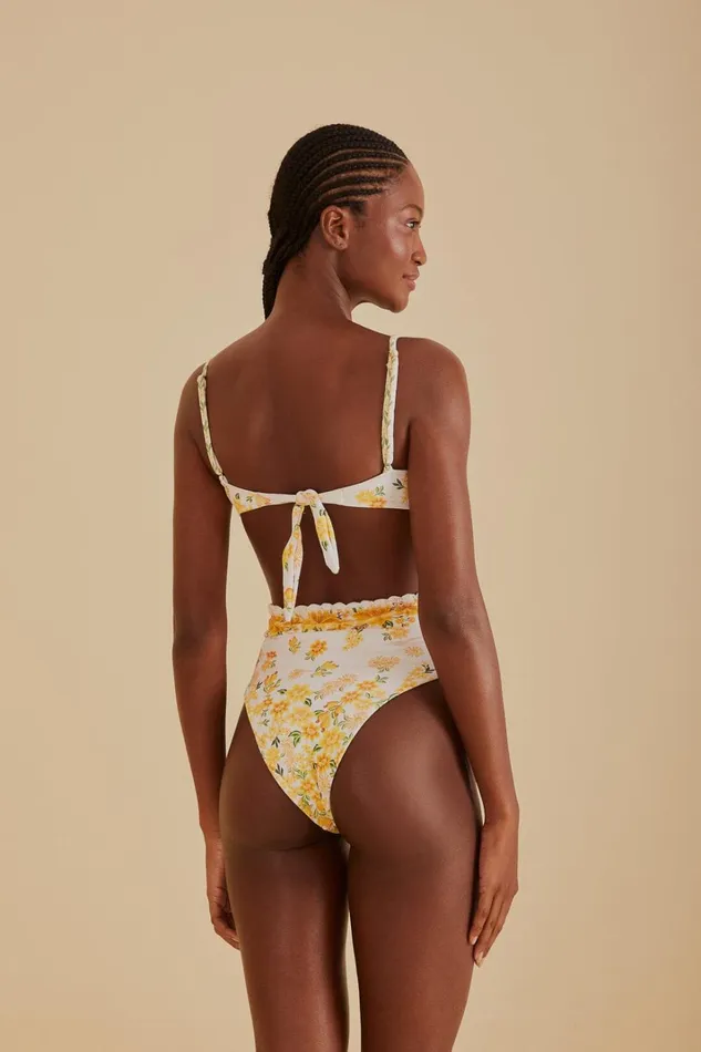 Women Crop Tops Farm Rio Azaleia Underwire Bikini Top