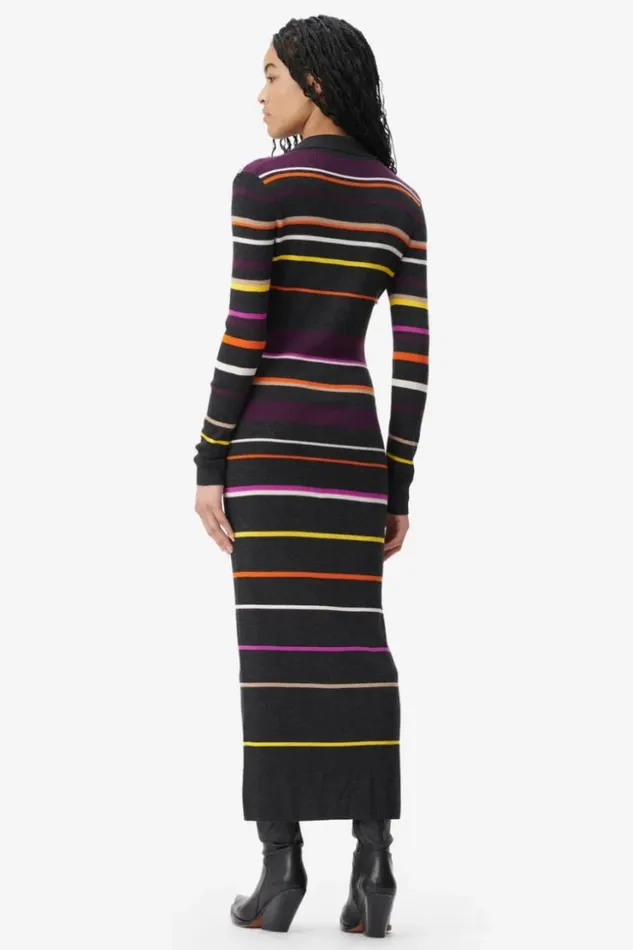 Women Dresses Lala Berlin Cardigan Kalliani Wool Multicolor Stripe Women Dresses Lala Berlin Cardigan Kalliani Wool Multicolor Stripe