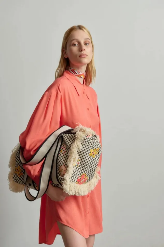 Women Dresses Lala Berlin Dress Dakil Viscose Underwater Melon Women Dresses Lala Berlin Dress Dakil Viscose Underwater Melon