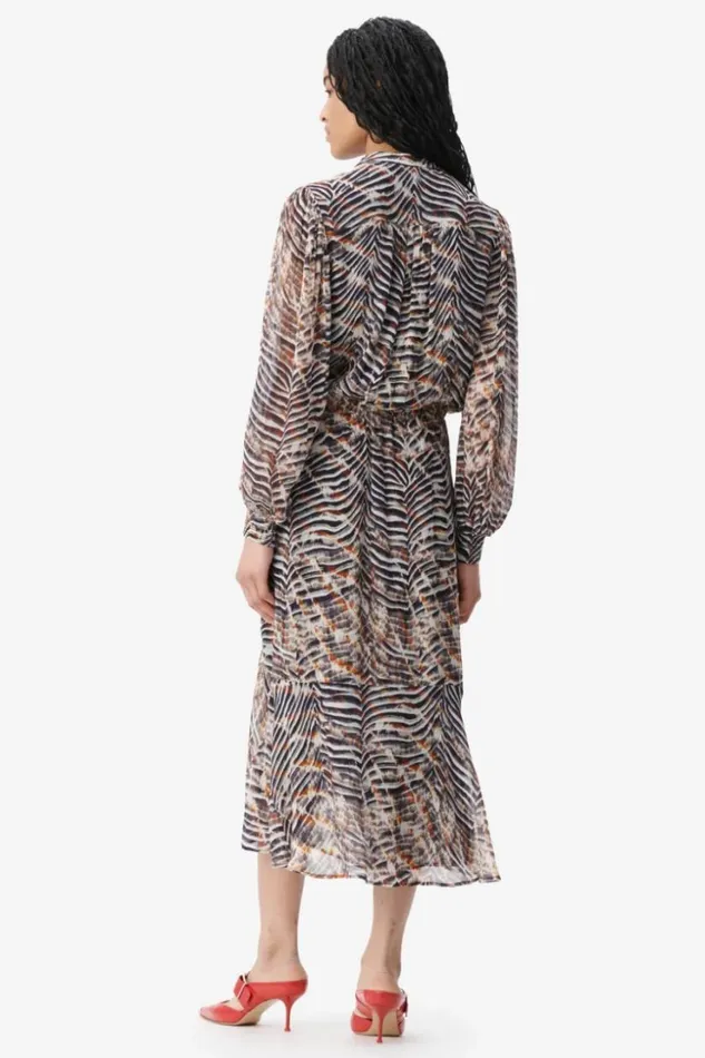 Women Dresses Lala Berlin Dress Delio Viscose Zebra Shibori Women Dresses Lala Berlin Dress Delio Viscose Zebra Shibori