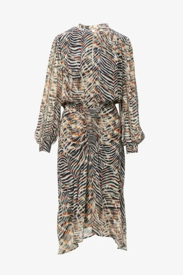 Women Dresses Lala Berlin Dress Delio Viscose Zebra Shibori Women Dresses Lala Berlin Dress Delio Viscose Zebra Shibori