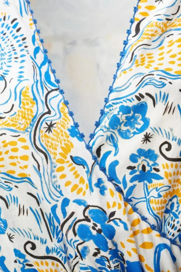 Women Dresses Lala Berlin Dress Dilovan Linenviscose Blend Magic Garden Day Women Dresses Lala Berlin Dress Dilovan Linenviscose Blend Magic Garden Day