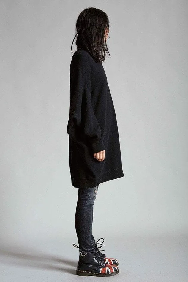 Women Dresses R13 Grunge Sweatshirt Dress 8211 Washed Black Women Dresses R13 Grunge Sweatshirt Dress 8211 Washed Black