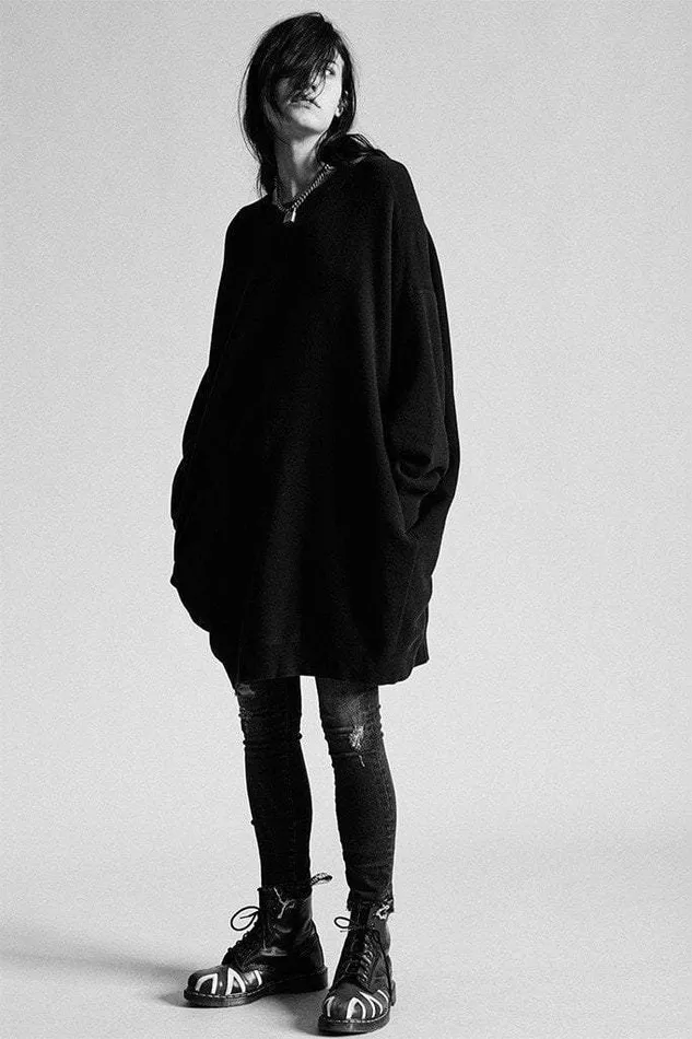 Women Dresses R13 Grunge Sweatshirt Dress 8211 Washed Black Women Dresses R13 Grunge Sweatshirt Dress 8211 Washed Black