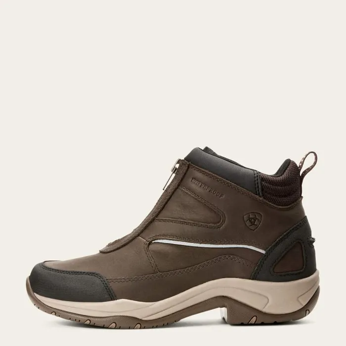 Women English Riding Boots Ariat Telluride Zip Waterproof Dark Brown Women English Riding Boots Ariat Telluride Zip Waterproof Dark Brown