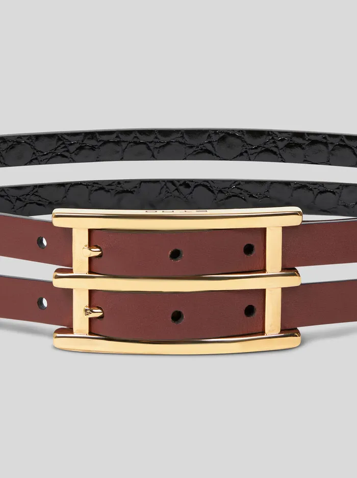Women Etro Belts Reversible Belt Black Women Etro Belts Reversible Belt Black
