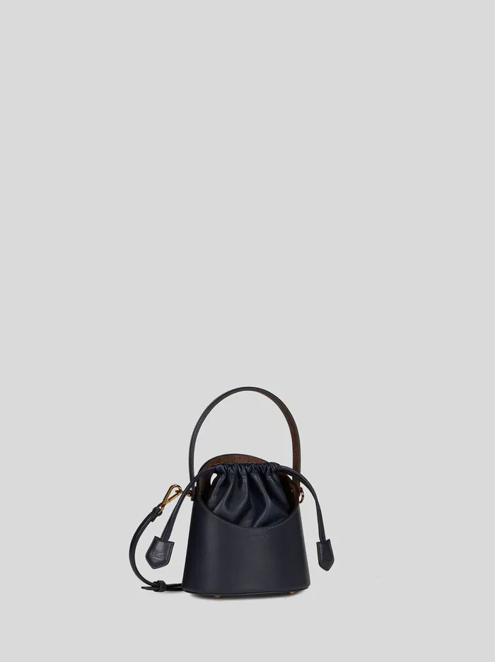 Women Etro Cross Body Bags Small Saturno Bag Navy Blue Women Etro Cross Body Bags Small Saturno Bag Navy Blue