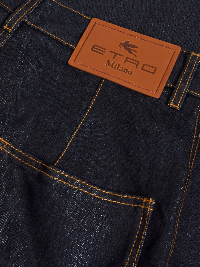 Women Etro Denim Lurex Denim Jeans Navy Blue Women Etro Denim Lurex Denim Jeans Navy Blue