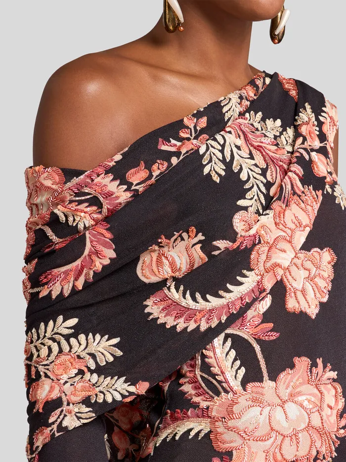 Women Etro Dresses Printed Jersey Dress Black Women Etro Dresses Printed Jersey Dress Black