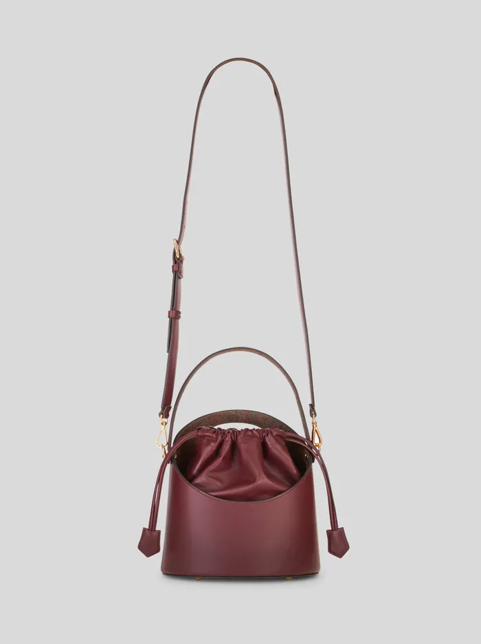Women Etro Etro Saturno Medium Saturno Bag Burgundy