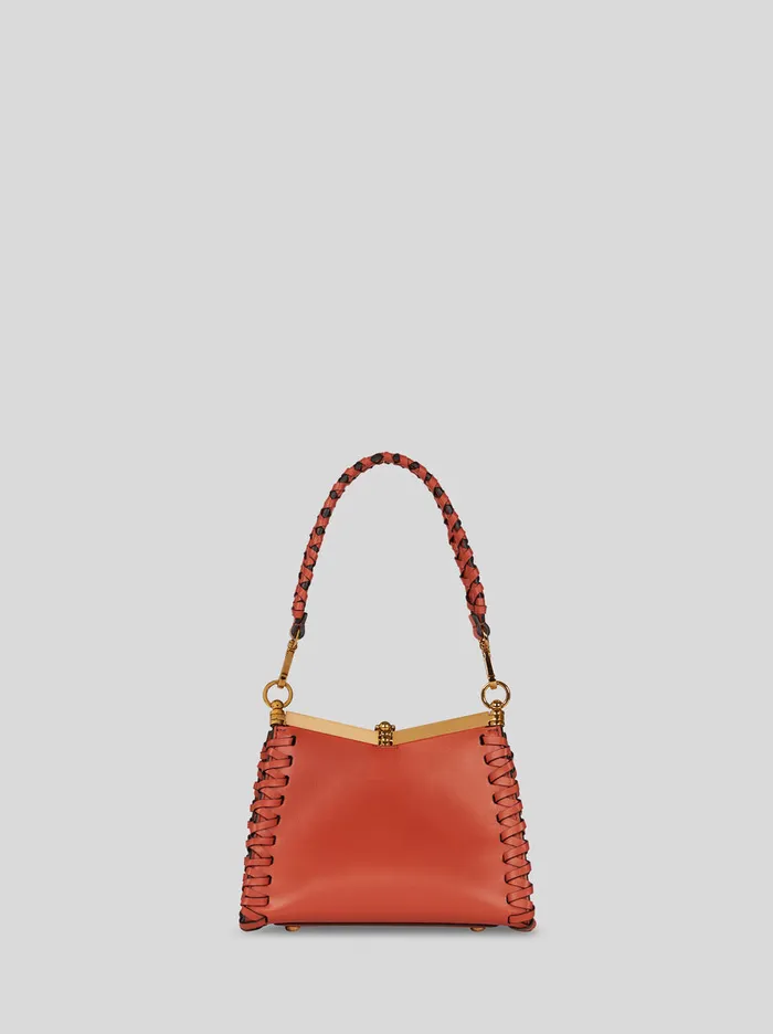 Women Etro Etro Vela Small Vela Bag With Thread Work Orange Women Etro Etro Vela Small Vela Bag With Thread Work Orange