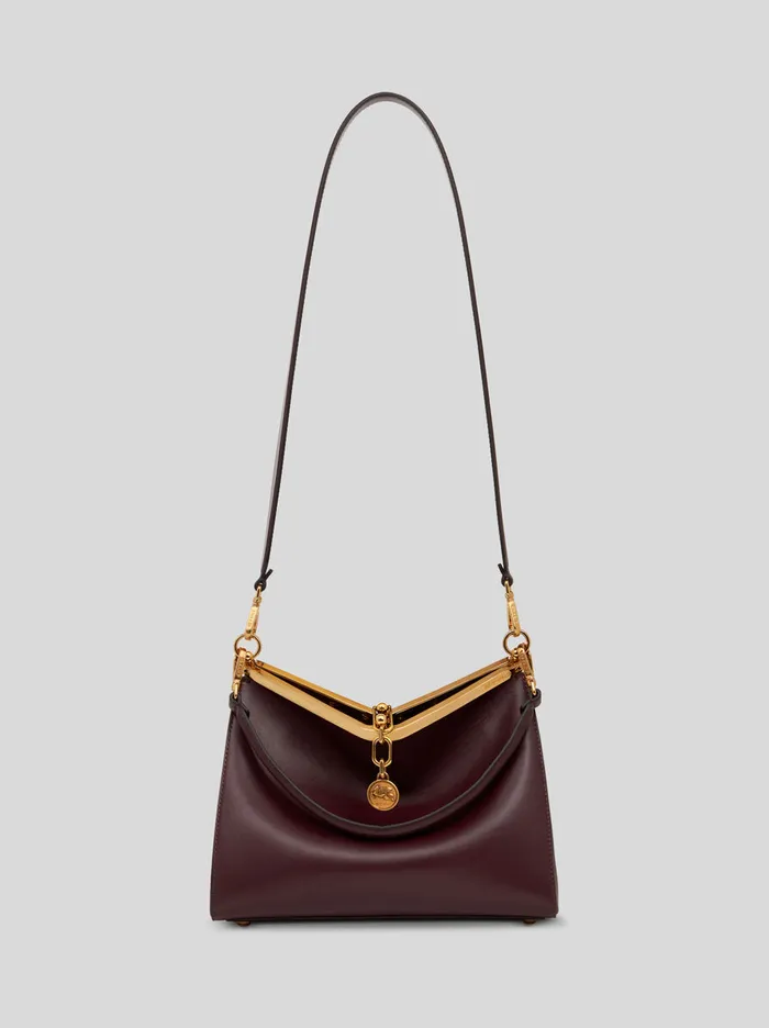 Women Etro Shoulder Bags Medium Vela Bag Burgundy Women Etro Shoulder Bags Medium Vela Bag Burgundy