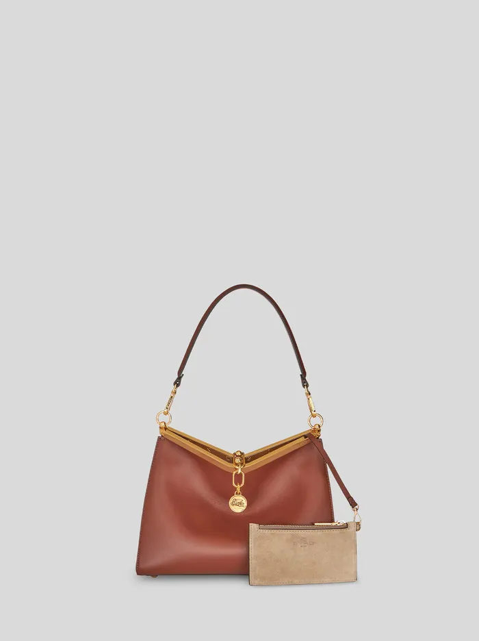 Women Etro Shoulder Bags Medium Vela Bag Dark Brown Women Etro Shoulder Bags Medium Vela Bag Dark Brown