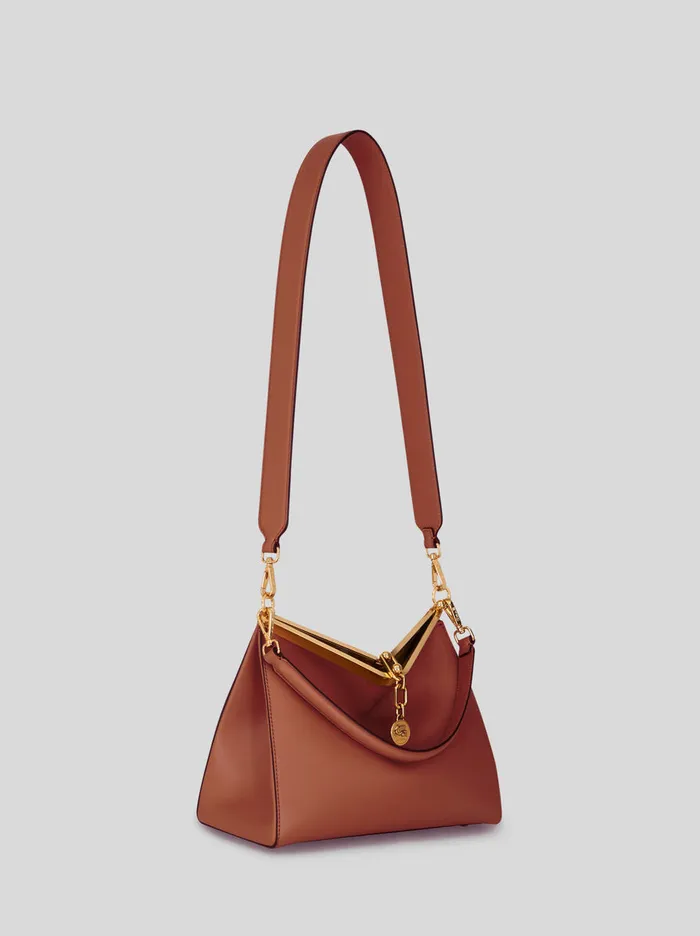 Women Etro Shoulder Bags Medium Vela Bag Dark Brown Women Etro Shoulder Bags Medium Vela Bag Dark Brown