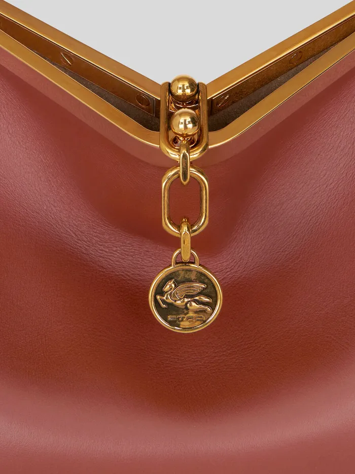 Women Etro Shoulder Bags Medium Vela Bag Dark Brown Women Etro Shoulder Bags Medium Vela Bag Dark Brown