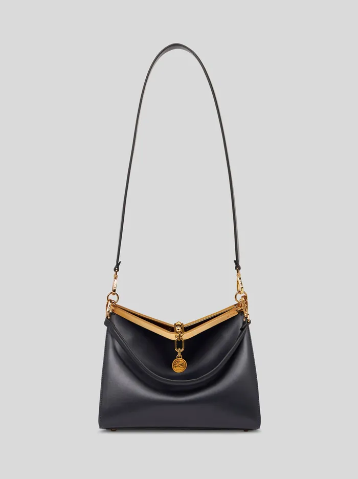 Women Etro Shoulder Bags Medium Vela Bag Navy Blue Women Etro Shoulder Bags Medium Vela Bag Navy Blue