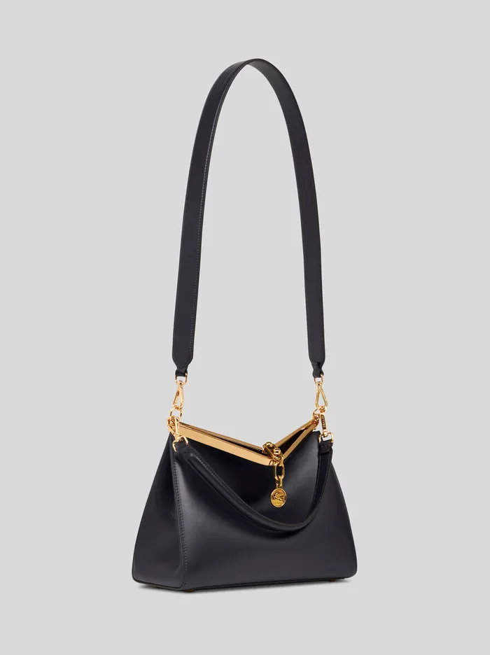 Women Etro Shoulder Bags Medium Vela Bag Navy Blue Women Etro Shoulder Bags Medium Vela Bag Navy Blue