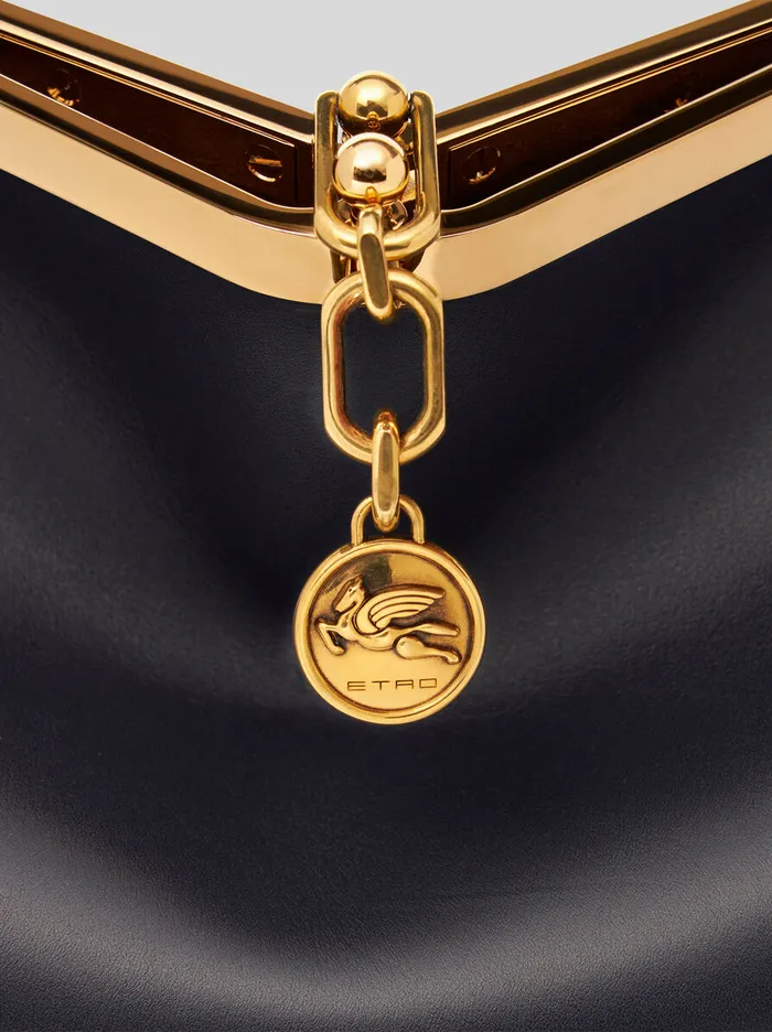 Women Etro Shoulder Bags Medium Vela Bag Navy Blue Women Etro Shoulder Bags Medium Vela Bag Navy Blue