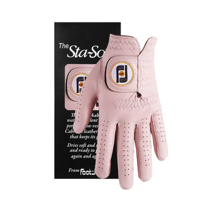 Women FootJoy Limited Edition StaSof Heritage Soft Pink