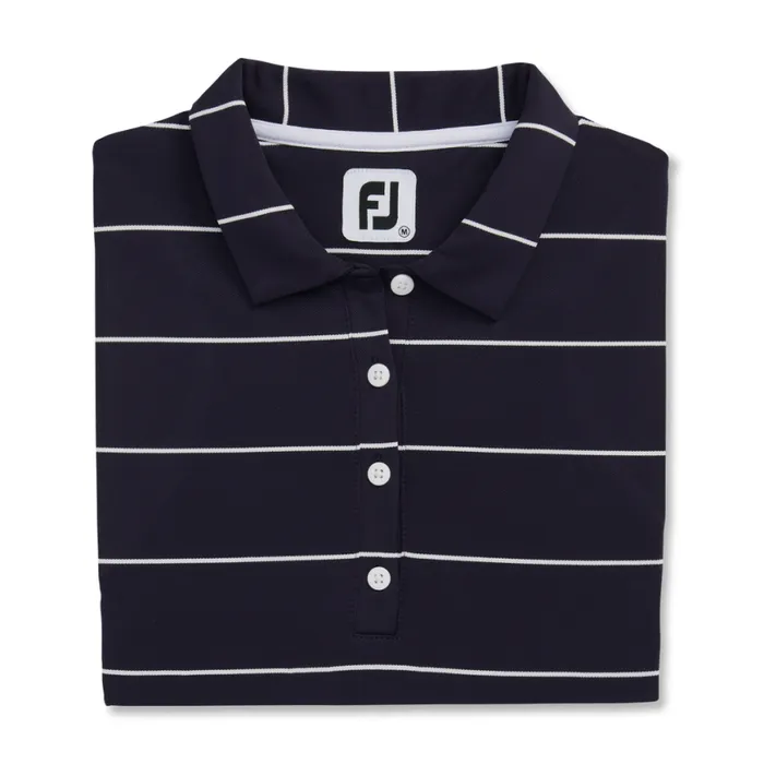 Women FootJoy Shirts Racerback Pinstripe Tank Navy White Women FootJoy Shirts Racerback Pinstripe Tank Navy White