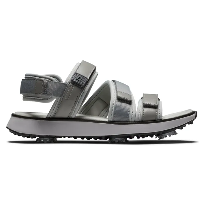 Women FootJoy Spiked Golf Sandal Grey