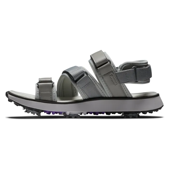 Women FootJoy Spiked Golf Sandal Grey Women FootJoy Spiked Golf Sandal Grey