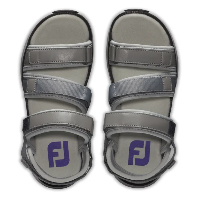 Women FootJoy Spiked Golf Sandal Grey Women FootJoy Spiked Golf Sandal Grey