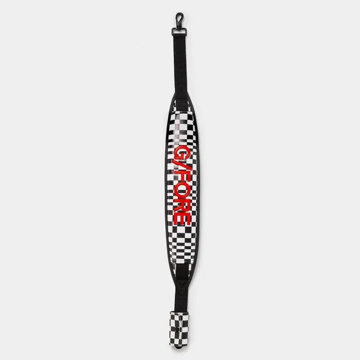 Women GFORE Black Distorted Check Tour Staff Golf Bags