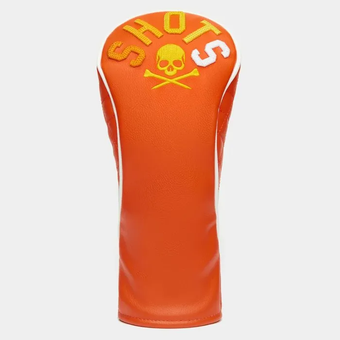 Women GFORE Orange Gradient Shots Velour Lined 3Wood Golf Headcover