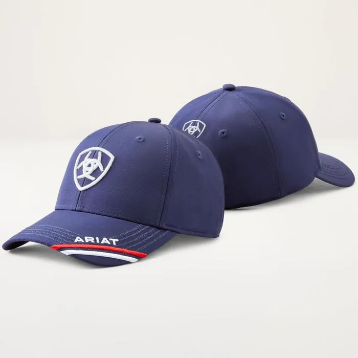 Women Hats and Caps Ariat Shield Performance Cap Team Navy Women Hats and Caps Ariat Shield Performance Cap Team Navy