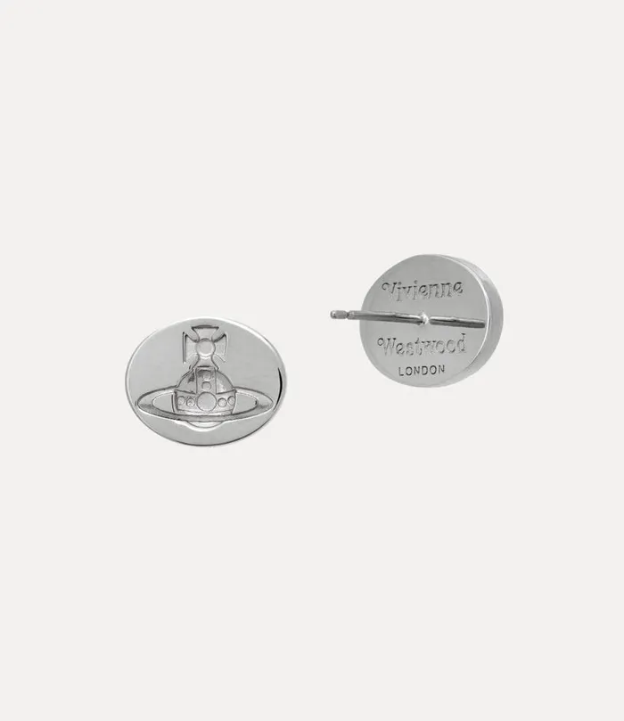 Women Janus Earrings Platinum Vivienne Westwood Classic Styles Women Janus Earrings Platinum Vivienne Westwood Classic Styles