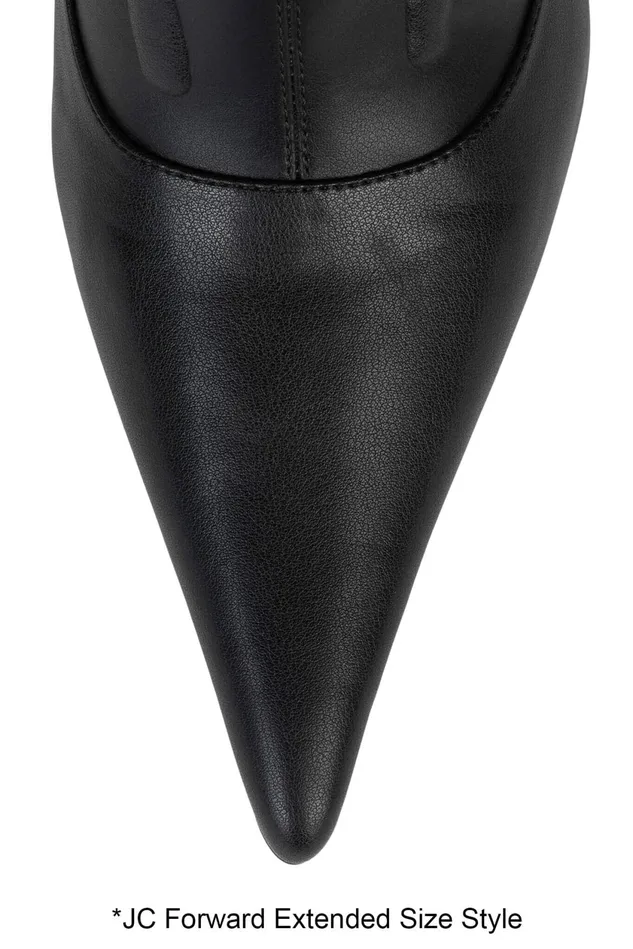 Women Jeffrey Campbell Knee To Thigh THIRTEEN Black