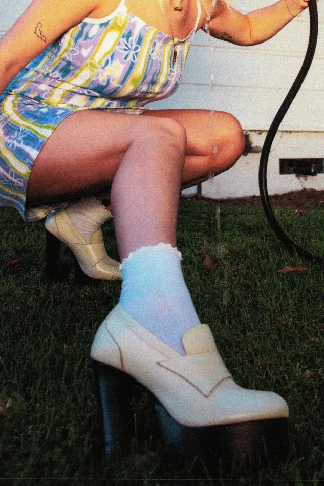 Women Jeffrey Campbell ManTailored GARGOYLE Ivory