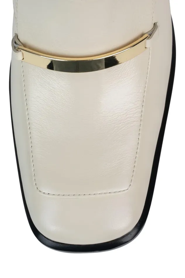 Women Jeffrey Campbell Pump BROCHURE Cream Gold