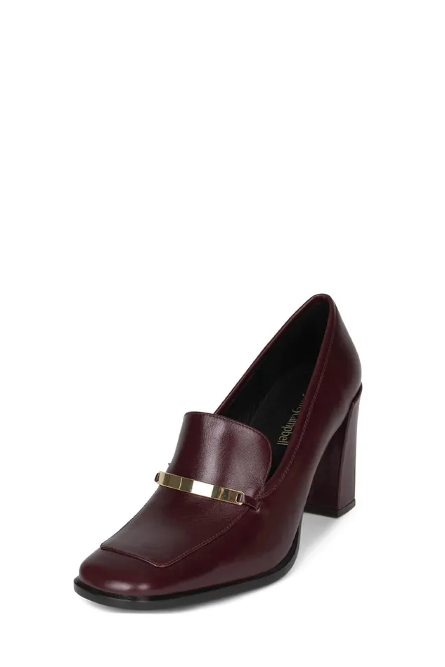 Women Jeffrey Campbell Pump BROCHURE Cream Gold