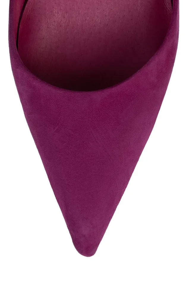 Women Jeffrey Campbell Pump CONVINCE Fuchsia Suede