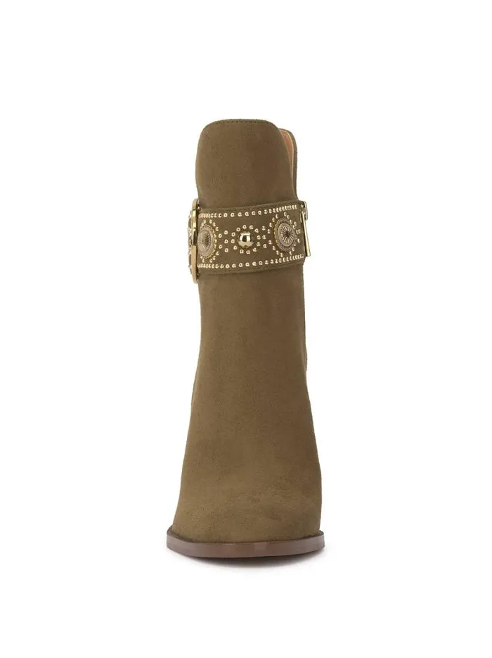 Women Jessica Simpson Boots and Booties Finova Bootie In Olive Green