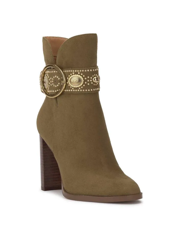 Women Jessica Simpson Boots and Booties Finova Bootie In Olive Green