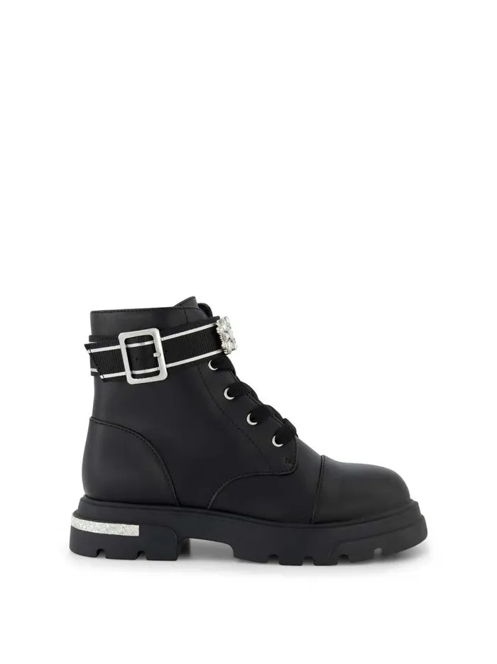 Women Jessica Simpson Boots and Booties Little Girls039 Rosa Brooch Boot In Black Women Jessica Simpson Boots and Booties Little Girls039 Rosa Brooch Boot In Black