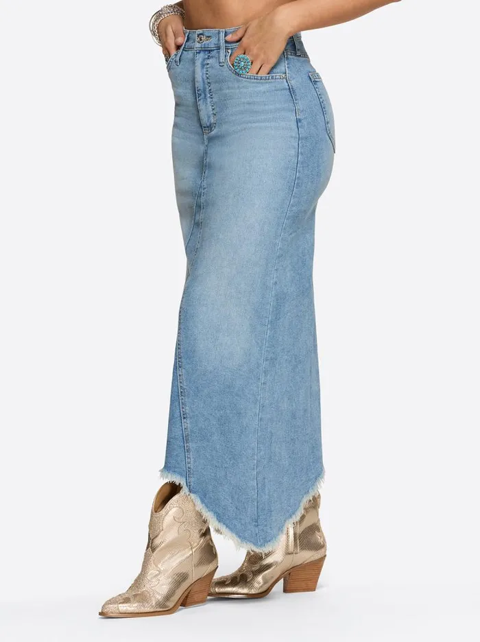 Women Jessica Simpson Bottoms Della Maxi Skirt In Sweet Pea