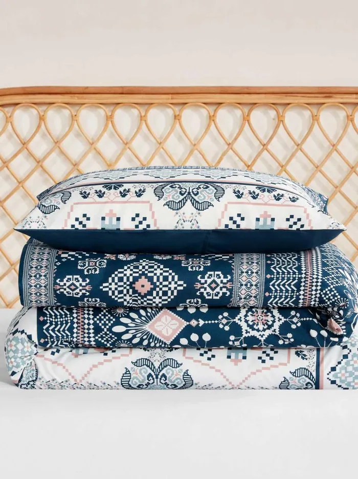 Women Jessica Simpson Comforter and Duvet Sets Boho Print Duvet Cover Set