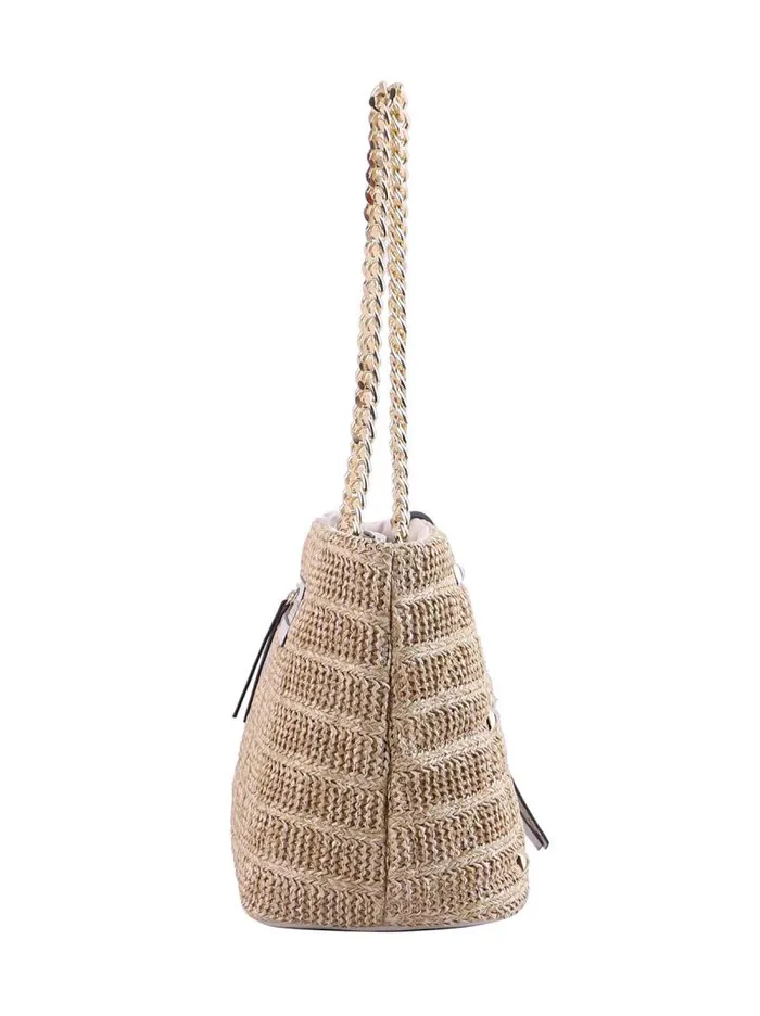 Women Jessica Simpson Crossbody Lexi Tote In Straw Natural