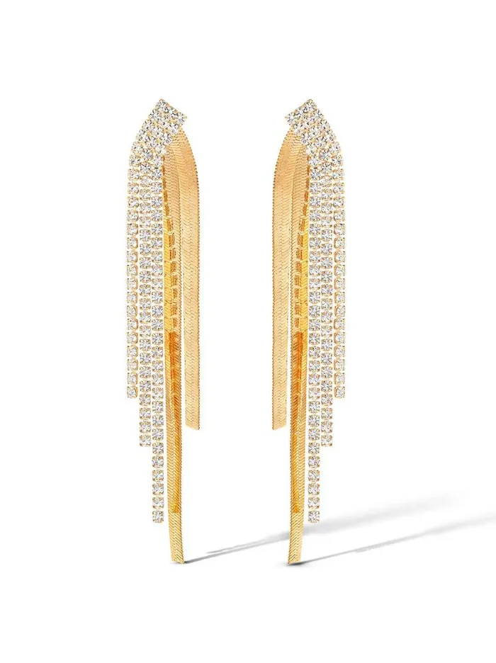 Women Jessica Simpson Earrings Fringe Dangle Earrings
