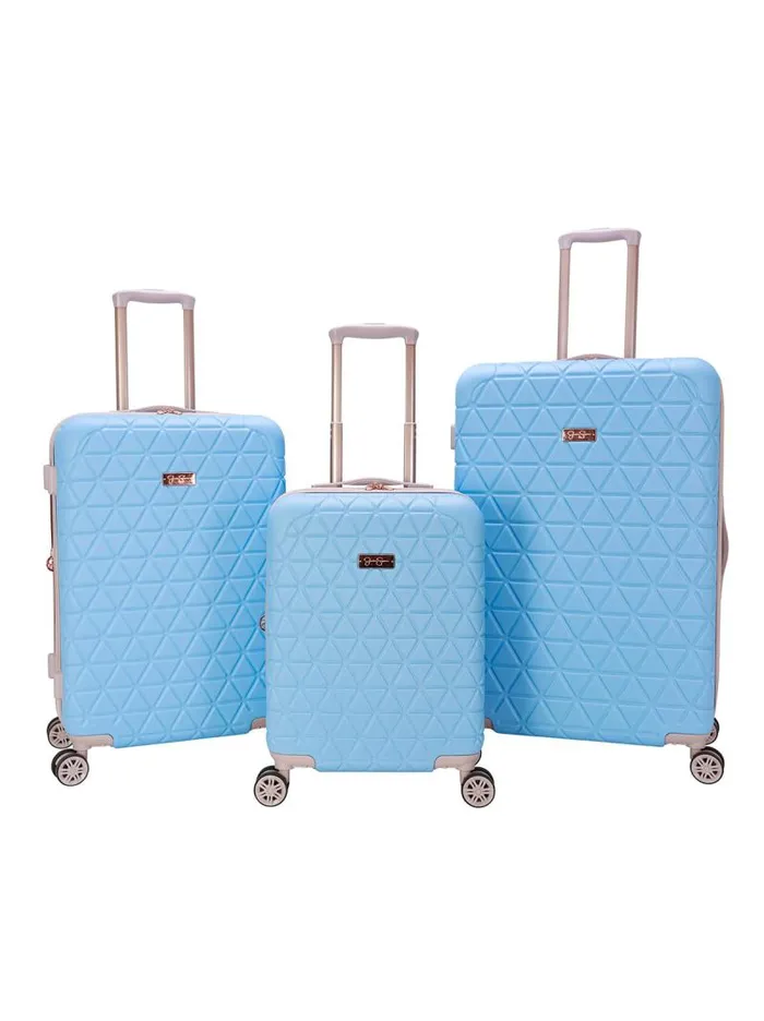 Women Jessica Simpson Luggage Dreamer Luggage Collection In Light Blue