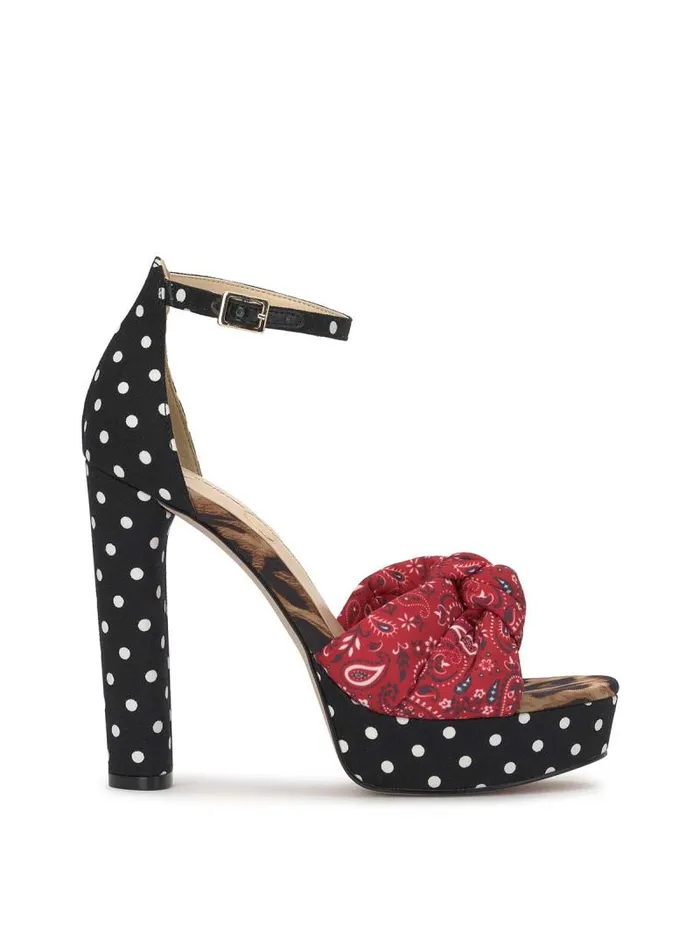 Women Jessica Simpson Platforms Islyn Platform In Red Muse