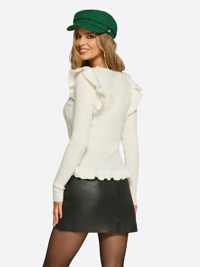 Women Jessica Simpson Tops and Tees Skye Sweater In Pristine