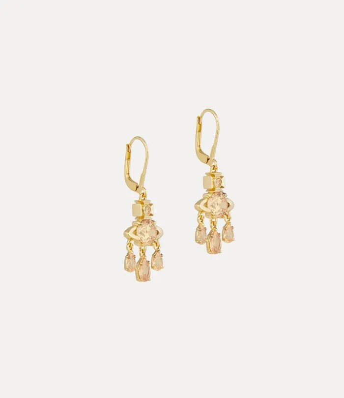 Women Joaquina Earrings Goldlchampagnecz Vivienne Westwood Earrings Women Joaquina Earrings Goldlchampagnecz Vivienne Westwood Earrings