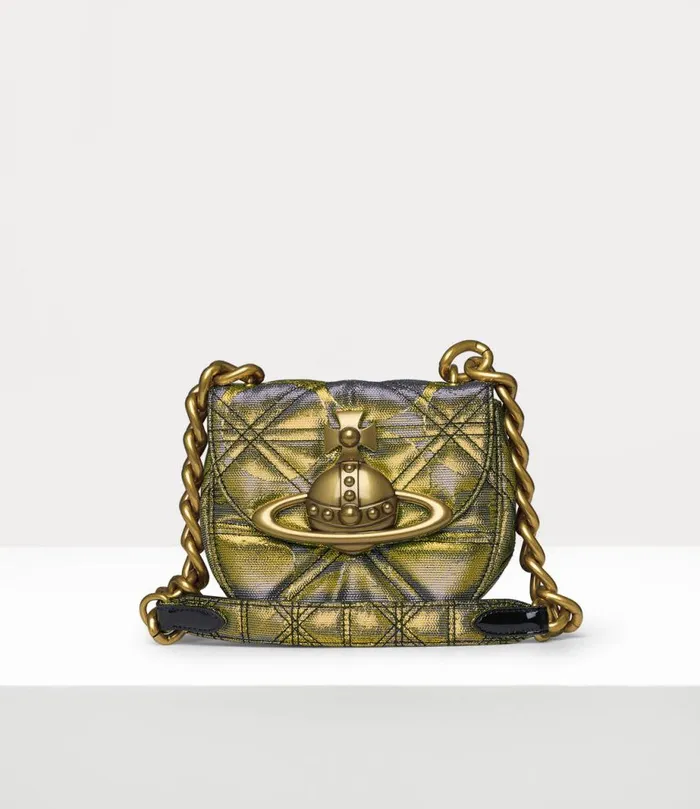 Women Jodie Saddle Bag Gold Vivienne Westwood Handbags